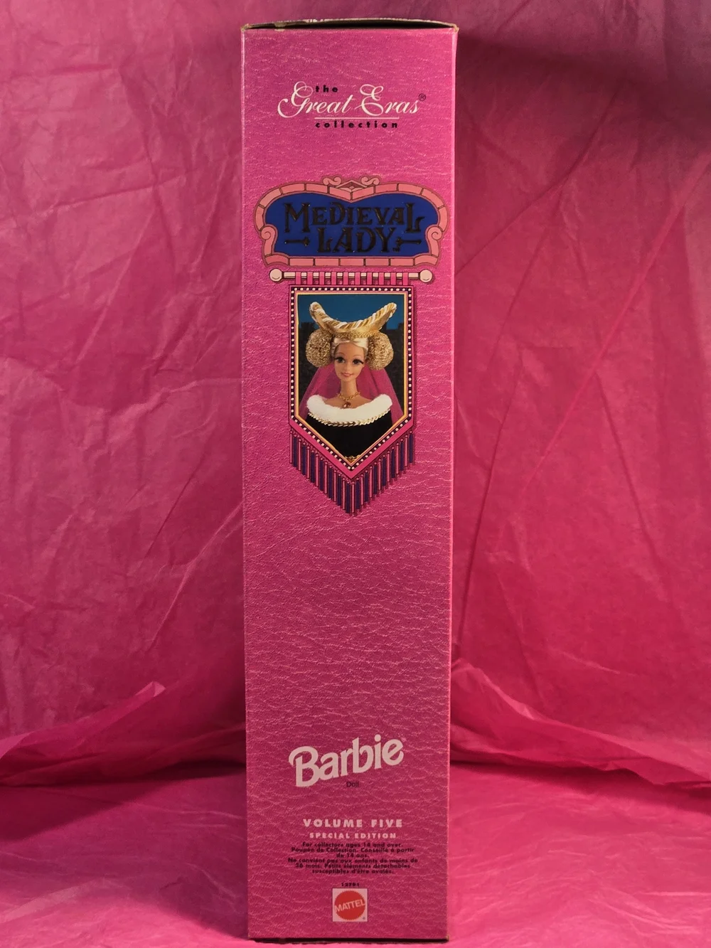 MIB Vintage 1994 Barbie Medieval Lady Great Eras Doll Mattel #12791
